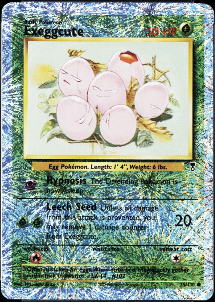 Legendary Collection Exeggcute Error Shifted Energy: Normal Version