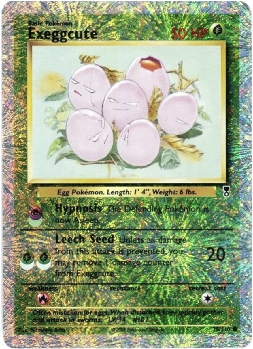Legendary Collection Exeggcute Error Shifted Energy: Rare Version