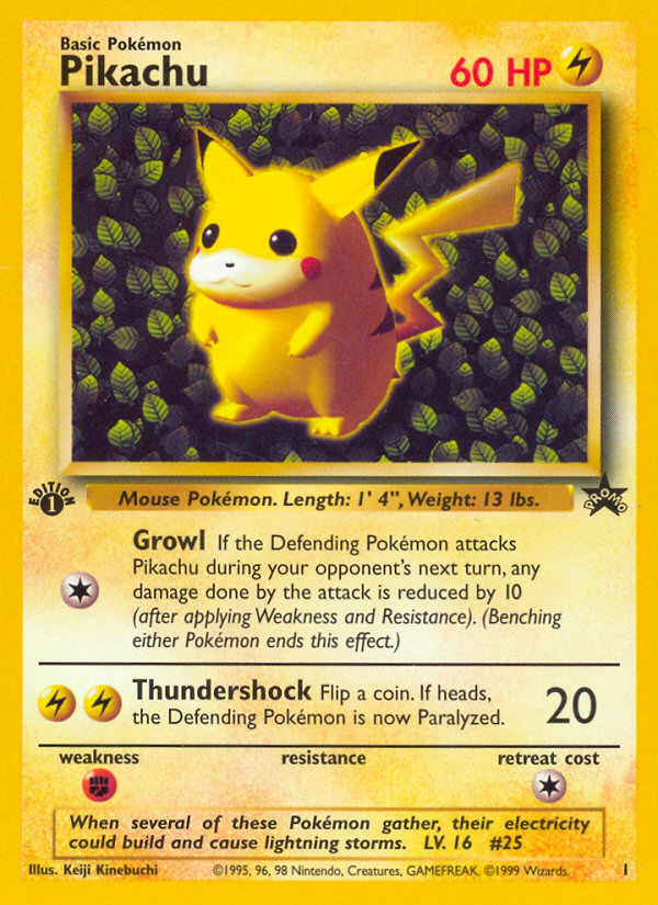 First Edition Promo Ivy Pikachu: Rare Version